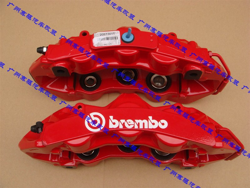 日产G35 G37 350Z 370Z等车型升级BREMBO GT版刹车套件 竞技版大六活塞刹车鲍鱼