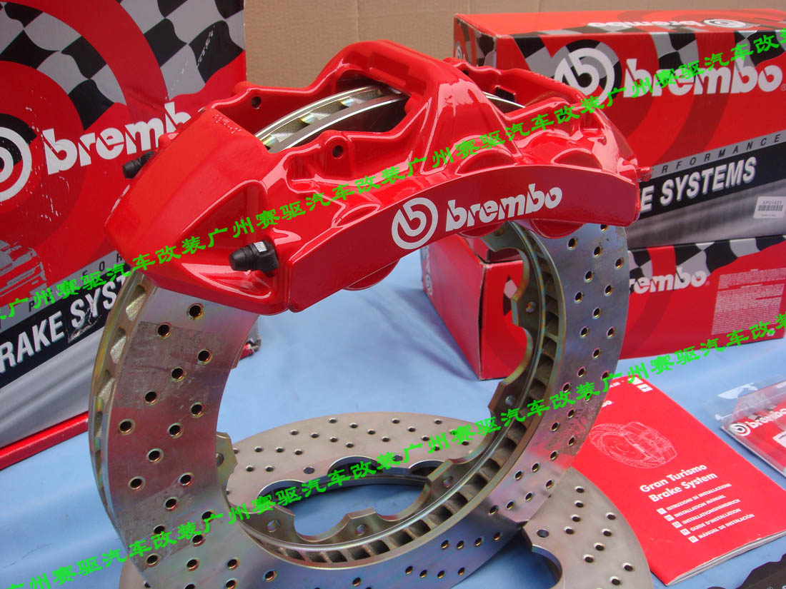 讴歌tl rl mdx专用brembo gt竞技版6活塞卡钳刹车套装 大大高清图片