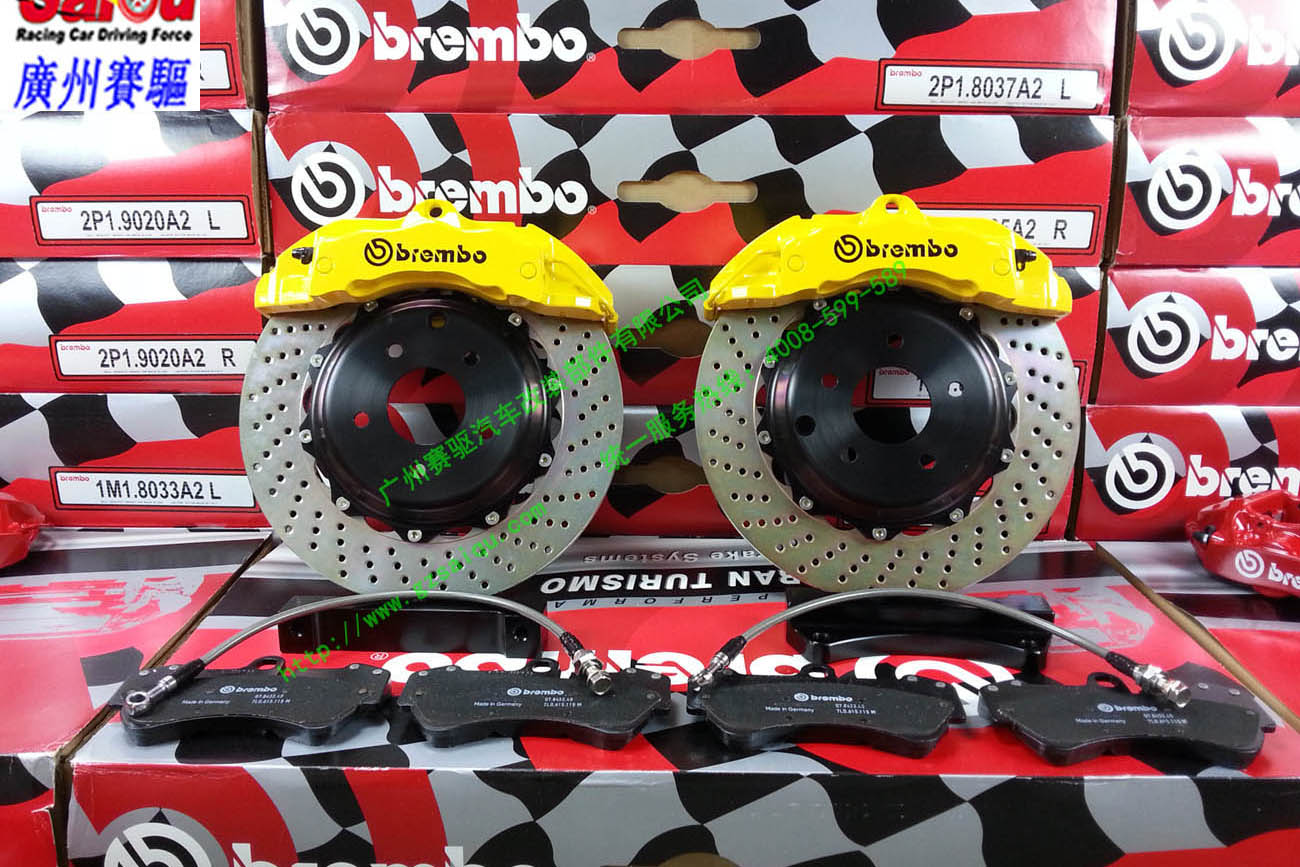 正品意大利BREMBO卡宴版刹车套装布雷博刹车鲍鱼赛道必备 BREMBO六活塞刹车 意大利BREMBO刹车 产品展示 ap9560刹车套件 ...