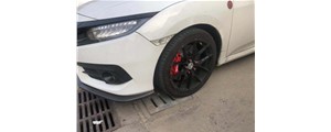 十代思域改装AP 9040,配DICASE刹车盘