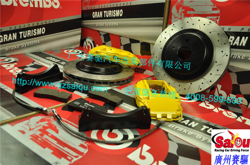 黄色BREMBO彩F50刹车套装