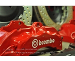 BREMBO卡宴18Z大六刹车套装鲍鱼改装刹车卡钳，brembo刹车