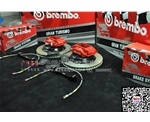 G37改F40刹车套装  G37升级刹车改BREMBO  英菲尼迪改BREMBO 小四活塞