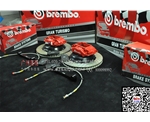 意大利Brembo F40小四活塞专业刹车改装本田飞度