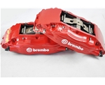 意大利原装进口BREMBO F50卡钳 brembo红色大四活塞卡钳 有多种车型套装