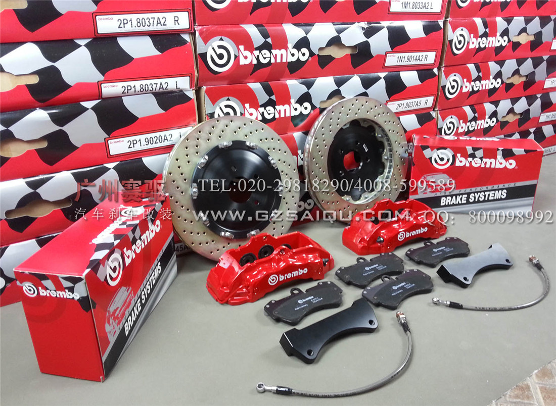 奔驰ML350改装BREMBO GT6刹车套装 意大利原装正品刹车卡钳 奔驰ML350刹车套装 产品展示 ap9560刹车套件 ...