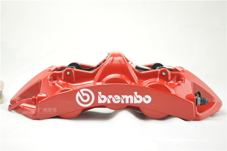 宝马车系改装BREMBO GT竞技版6活塞卡钳套装 宝马改装BREMBO刹车套装