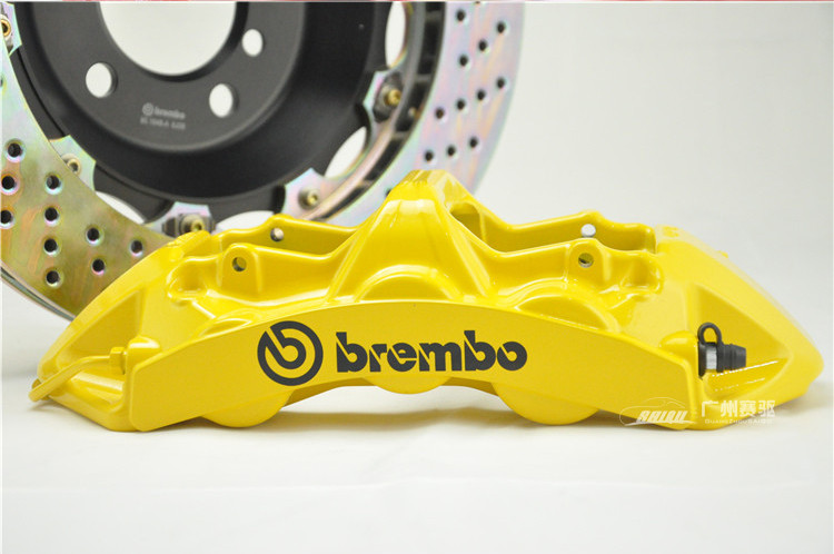 宝马3系F30改装BRMBO GT版刹车 宝马F30专用BREMBO六活塞竞技版刹车套装