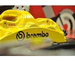 大众GTI尚酷高尔夫R20专用BREMBO GT6活塞锻造鲍鱼刹车套装