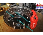 英菲尼迪FX35改装意大利BREMBO前6后4刹车套装