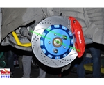 马自达CX7升级刹车  CX7改装brembo F50  cx7改装BREMBO大四活塞卡钳