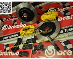 奔驰W204改装brembo F40套装动力十足完美组合